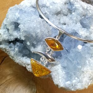 Collier Ambre et Argent 925