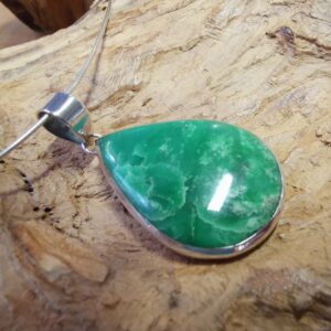 Pendentif en Variscite et Argent