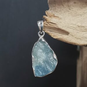 Pendentif Aigue Marine et Argent