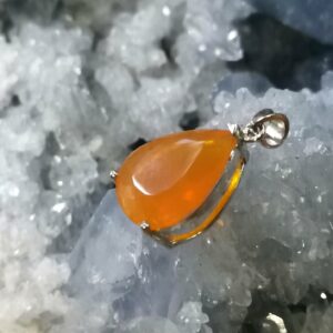 Pendentif Opale de Feu