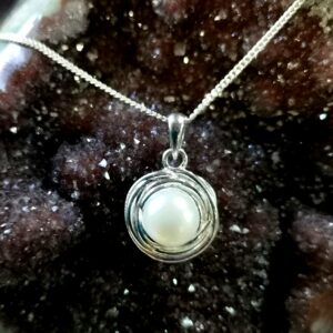 Collier Perle et Argent