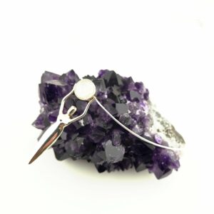 collier Pierre de Lune et Argent 925
