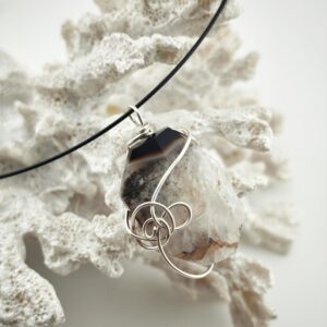 Collier en Quartz et Argent 925
